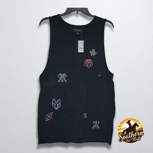 PacSun Black Sleeveless Tank Top